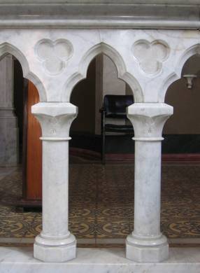 Capela da Santa Casa - detalhe do altar