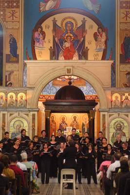 Concerto na Catedral Greco-Melquita, foto: Luis Fernando Carbonari