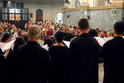 Concerto na Catedral Greco-Melquita, foto: Luis Fernando Carbonari