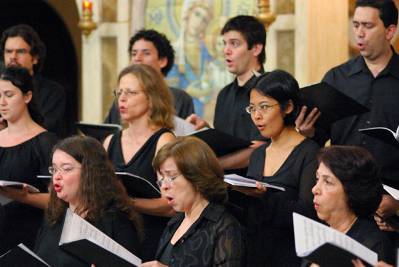 Concerto na Catedral Greco-Melquita, foto: Luis Fernando Carbonari