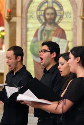 Concerto na Catedral Greco-Melquita, foto: Luis Fernando Carbonari