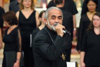 Dom Fares, Catedral Greco-Melquita, foto: Luis Fernando Carbonari