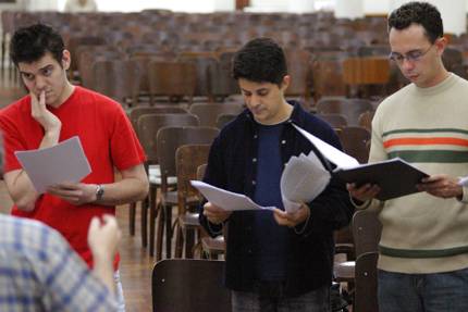 Auditrio do Colgio Sion / ensaio - foto: Luis Fernando Carbonari