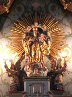 Imagem de Nossa Senhora do Carmo - Basílica do Carmo