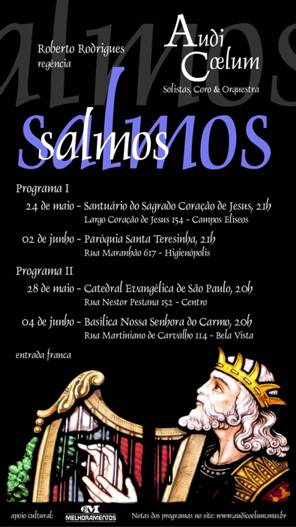 cartaz - Salmos