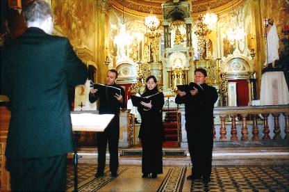 concerto - Santurio do Sagrado Corao de Jesus: Rben, Fabiana e Nibaldo