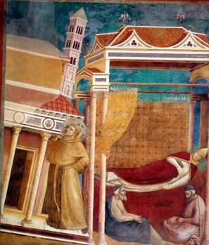 Giotto: Sonho do Papa Inocêncio III