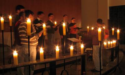 ensaio Messe de Notre Dame / Machaut - Capela do Colgio Maria Imaculada