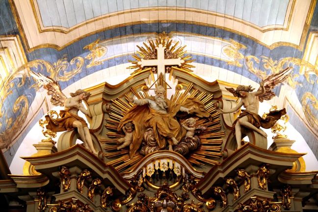 Paróquia São Francisco de Assis: 'O Pai Eterno' - altar-mor