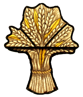 Paróquia São Luís Gonzaga - detalhe de vitral