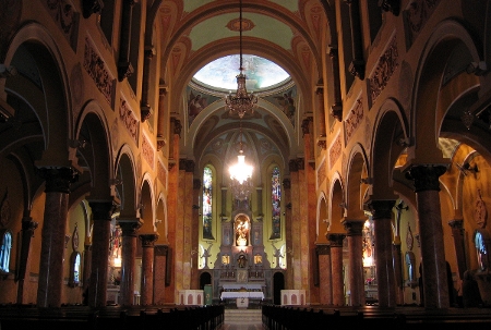 interior da Paróquia Santa Terezinha - Higienópolis