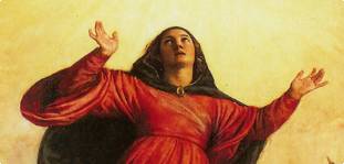 Tiziano: Assunção da Virgem (detalhe)