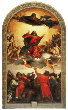 Tiziano: Assunção da Virgem